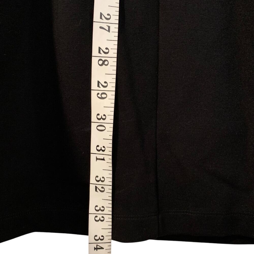 WHBM Mini Dress NWT Women's Sz 0 Aura Long Sleeve Black Stretch Sculpting Sheath - Picture 8 of 8